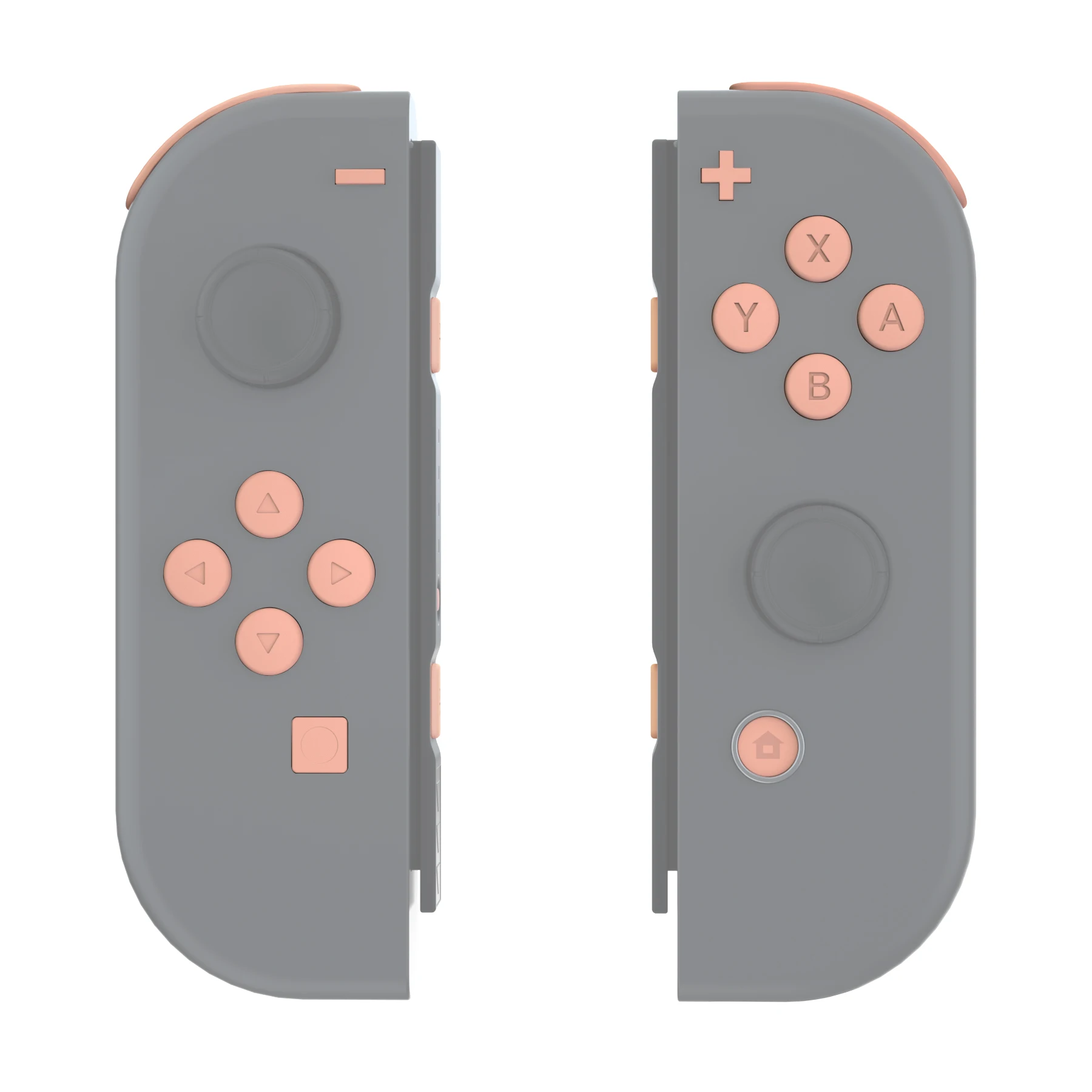 EXtremeRate Mandys Hồng ABXY Hướng Phím SR SL L R ZR ZL Kích Hoạt Bộ Đầy Đủ Nút Với Dụng Cụ NS công Tắc & Màn Hình OLED JoyCon