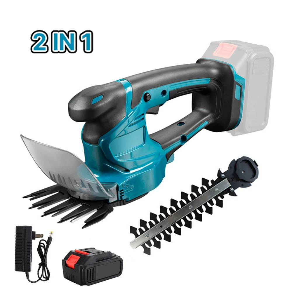 Borrow Cordless Hedge Trimmer Electric bass Trimmer borrowing Saw Shrub Shear Power oils 2 IN 1 For Makita 18V Battery