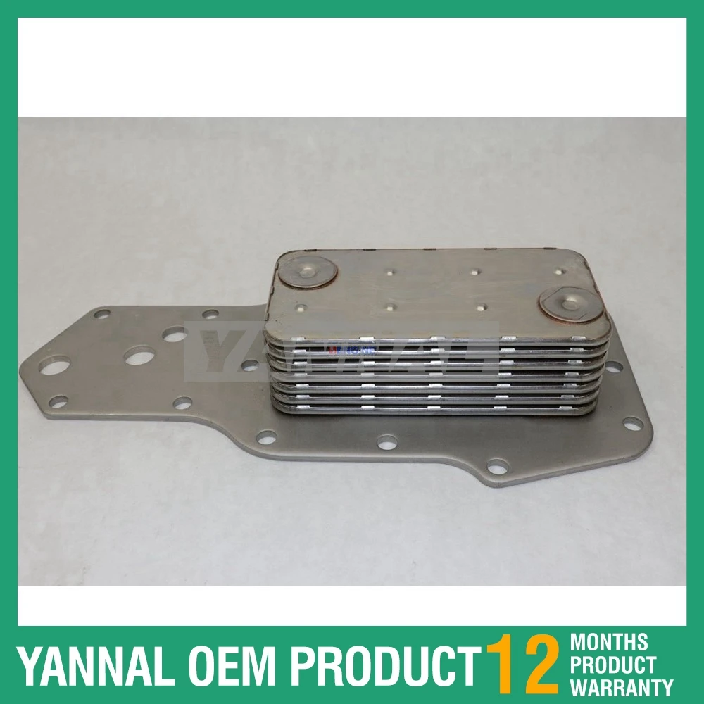 

For Cummins 6B 6BT Engine 7 Plate Oil Cooler Core 3921558 3957544