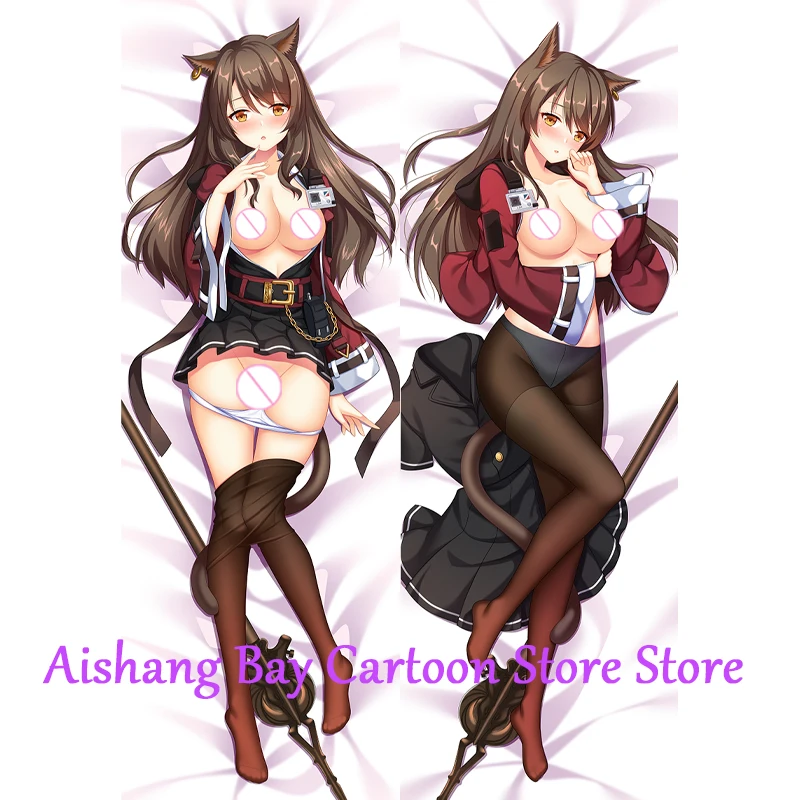 Dakimakura Anime Pillow CoverArknights Tenka Double Sided Print Life-size Body Decoration