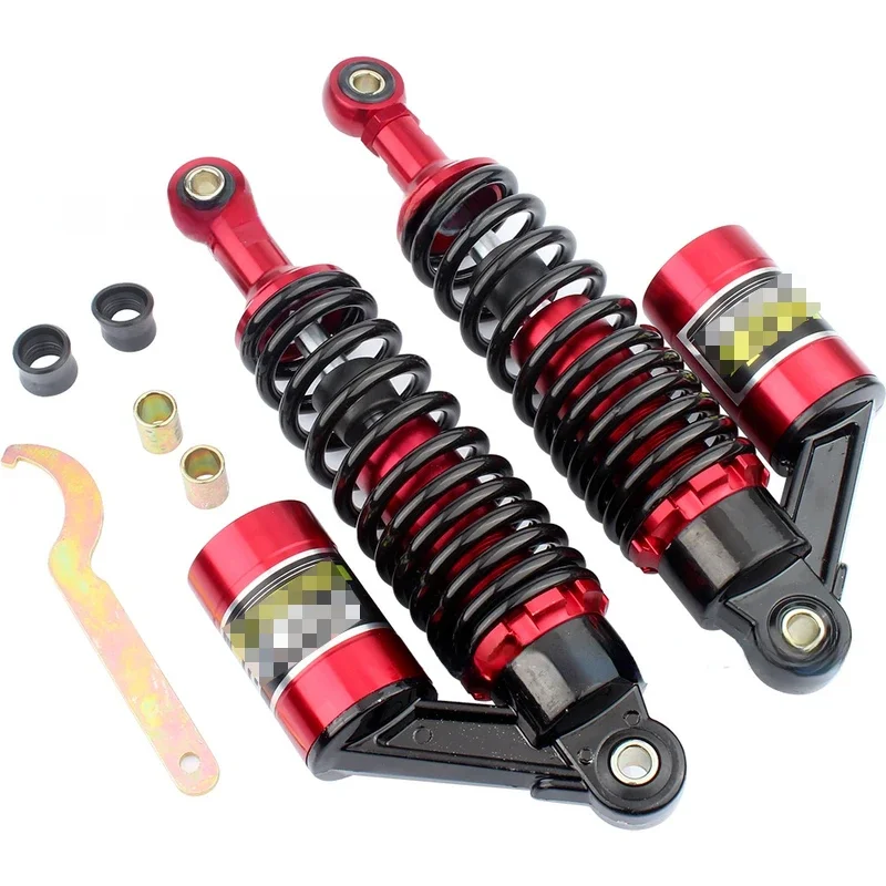 AliExpress NONE 1 pair 240 250 260 270 280 290 300 310 320 330 340mm Shock Absorber Rear Suspension Bicycle E-Bike Motorcycle Scooter Electric