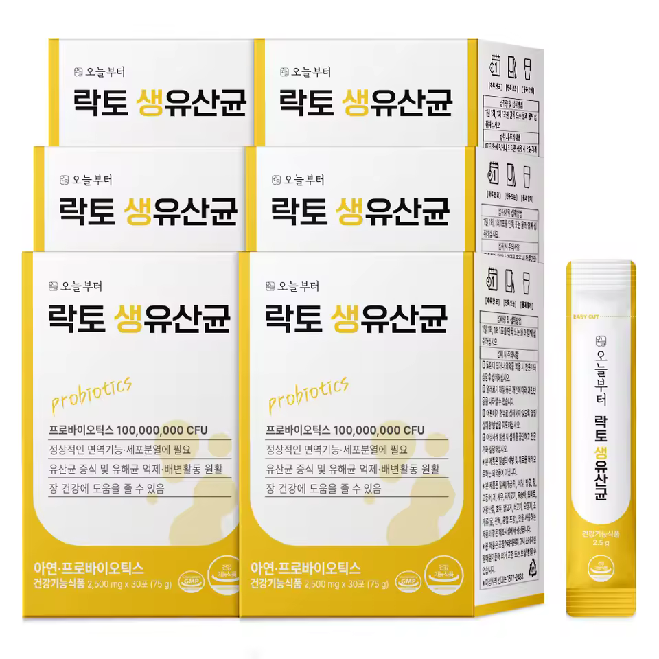 [오늘부터 락토 생유산균 스틱 이미지]