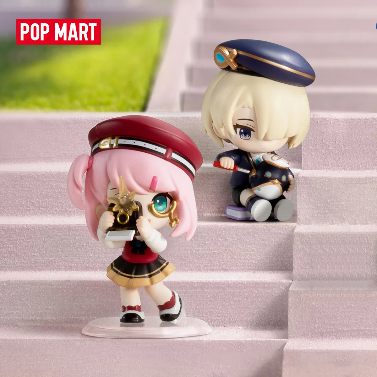 【¥1,290】POP MART 原神インパクト アカデミーの光と影の詩ちびシリーズフィギュア-アリエク特価アラート