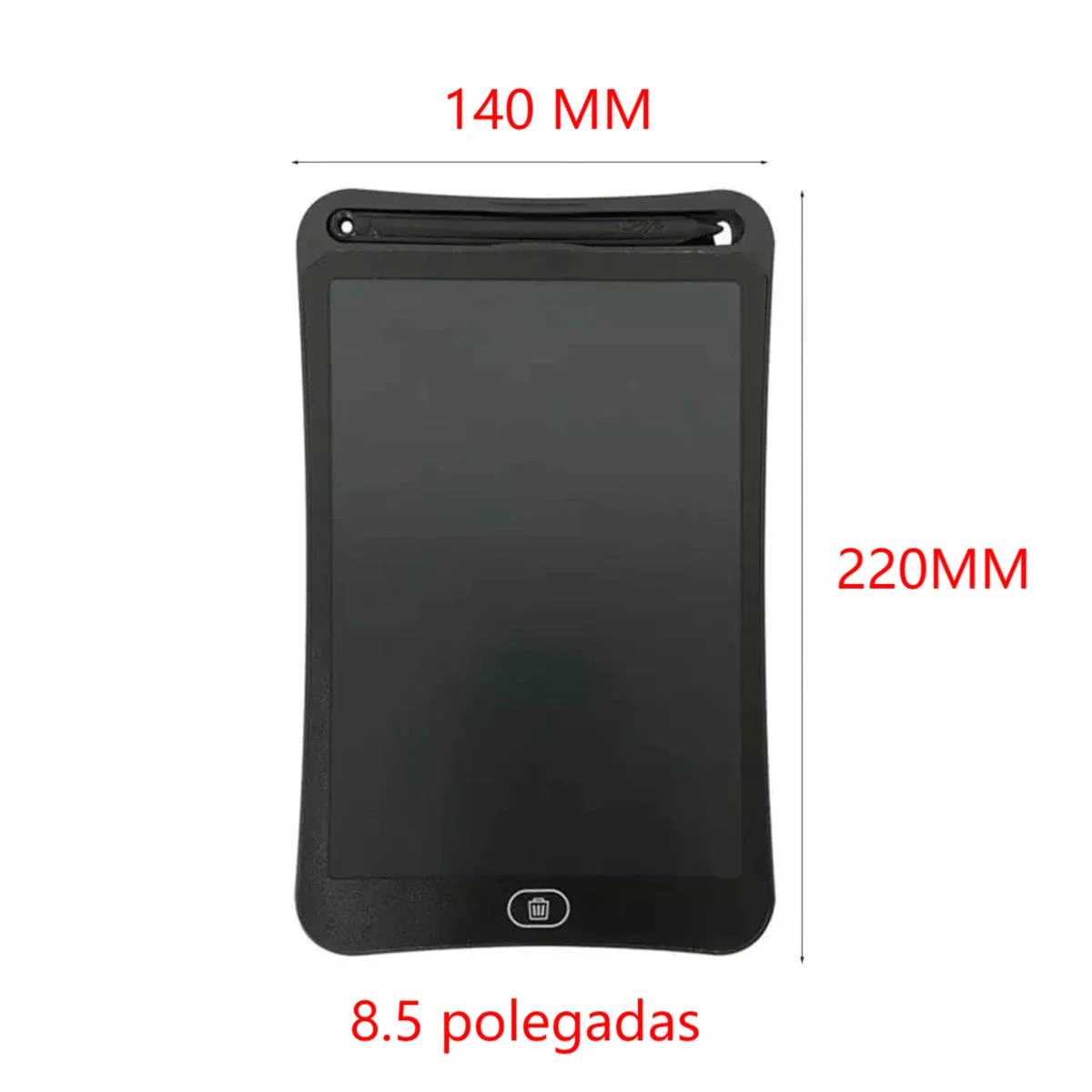 Tablet Infantil lousa mágica tela lcd 8.5 polegadas para desenhar