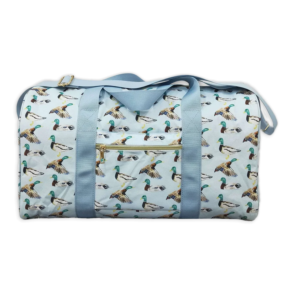 

BA0275Baby Bags Stripe strap duck travel duffel bag18.5*11.2*7.9 inches