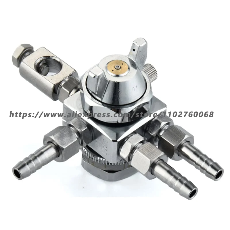 Imagem -03 - Pistola de Pintura Automática Ferramenta Pneumática Pistola de Pulverização Automática Bocal para Fundição Aerógrafo Japonês St5r St6r St-5 St-6