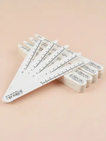 10/50/100 PCS Professional Scale Nail Files 100 180 Wooden White Nail Files Sandpaper For Nails Manicure Salon Tool Set