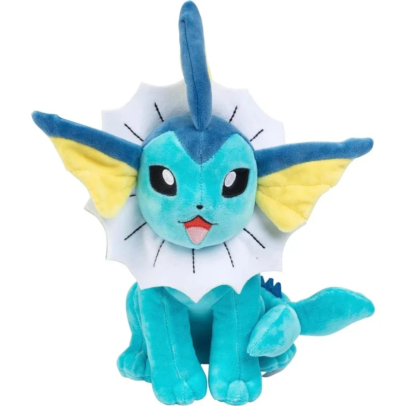 Pokémon Vaporeon pluszowa zabawka Eevee miękkie wypchane zwierzę zabawki figurki anime kosz wielkanocny nadziewarka prezent dla dzieci chłopcy dziewczęta — Zdjęcie 2 z 2