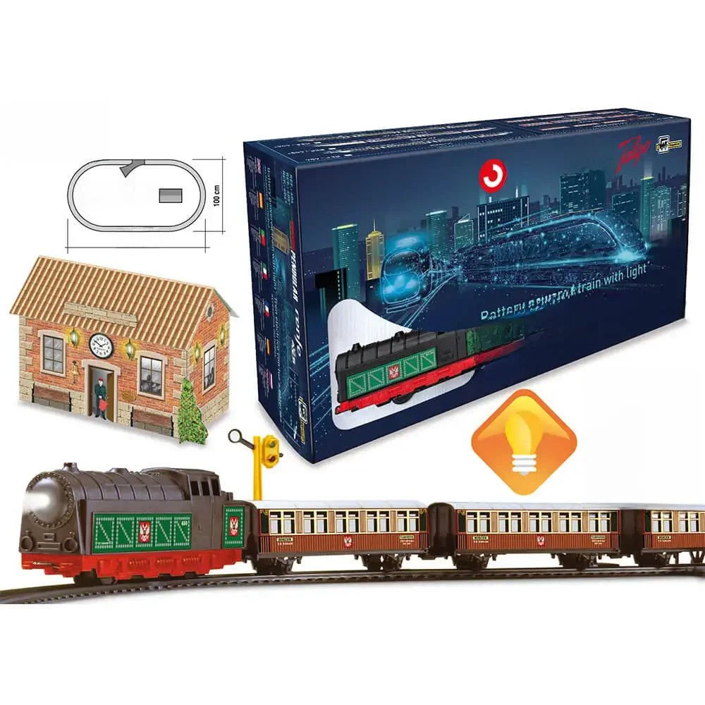Pequetren, Siberian Express Trans con luz Metálico (401) tren juguete juego de trenes trenes de