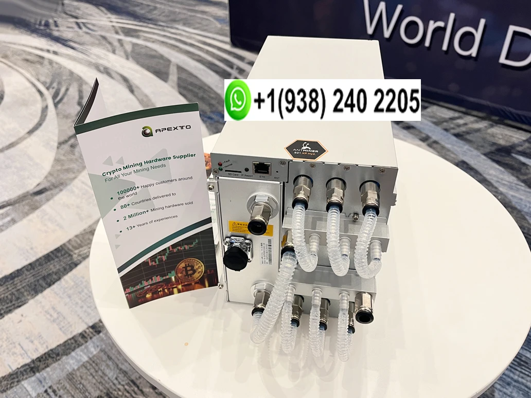 

Оптовая продажа Bitmain Antminer S23 Hyd 580Th/s 5510W Bitcoin Miner с гидроохлаждением
