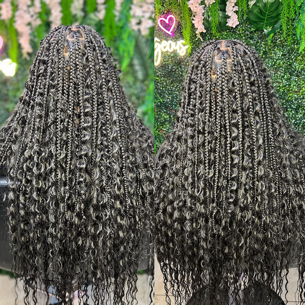 Extensions de Cheveux Humains 100% Naturels Ondulés, Tressage en Vrac Non Traités, Sans Trame, Double Proximité