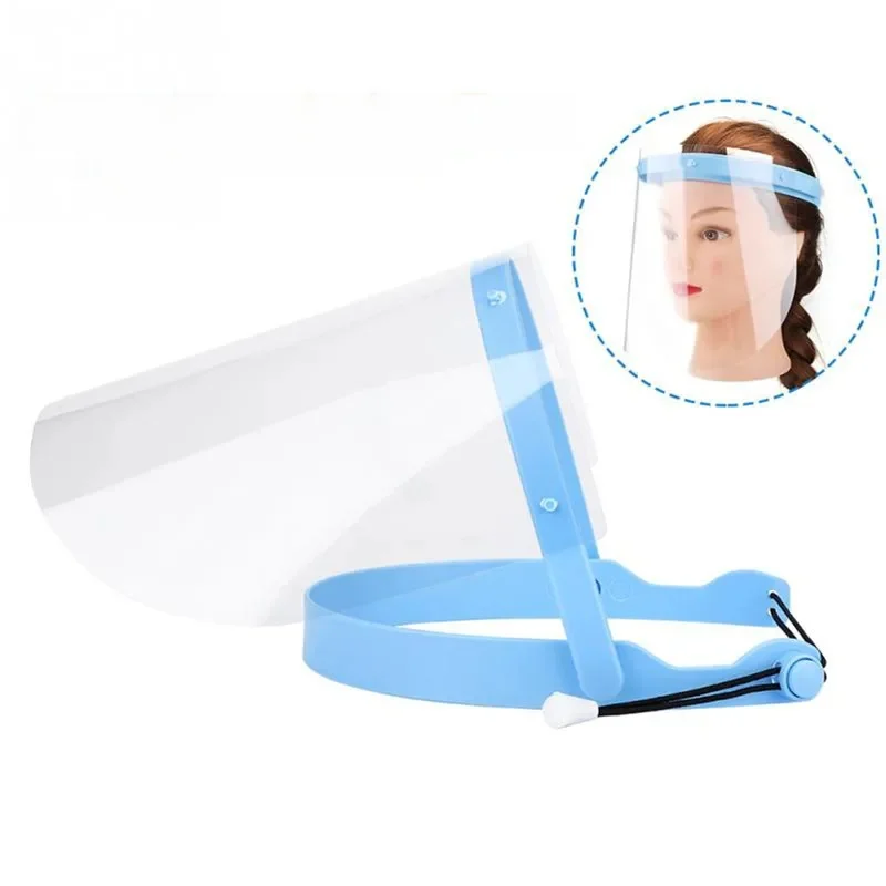 Bouclier facial dentaire de protection dentaire avec 10 pièces, bouclier facial détachable, Anti-buée, Anti-poussière, couvertures de remplacement, outils de dentiste