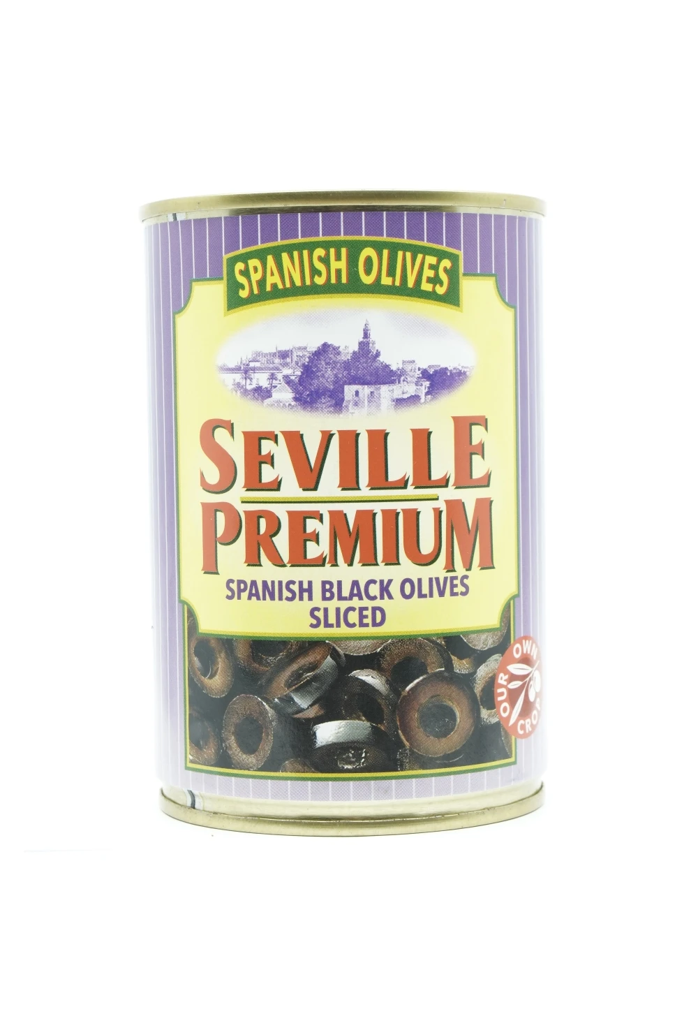 385 g x 3 latas rodajas de oliva negra