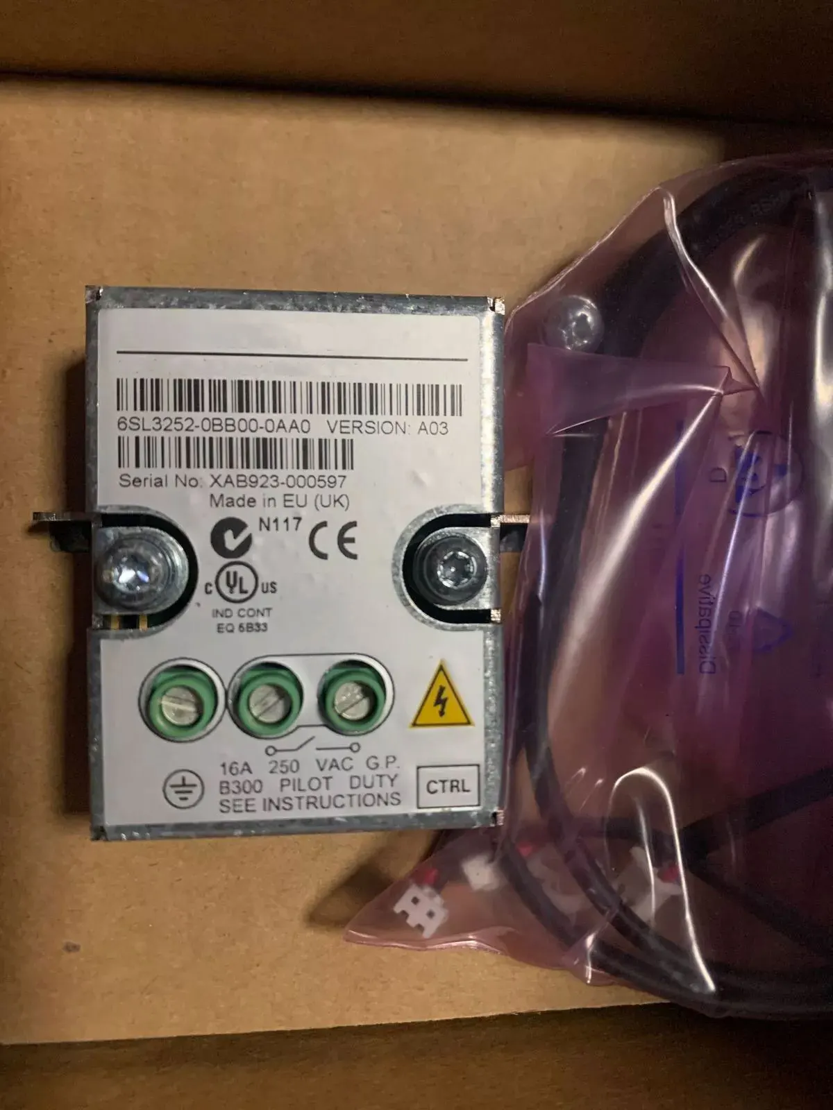 Brand New  6SL3252-0BB01-0AA0 6SL3252-0BB00-0AA0 6SL3 252-0BB01-0AA0 6SL3 252-0BB00-0AA0 One Year Warranty