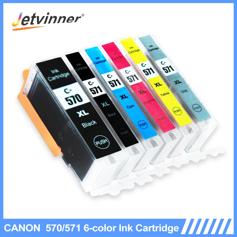 

For CANON 570 571 PGI-570 CLI-571 Compatible Ink Cartridge For Canon PIXMA MG7750 MG7751 MG7752 MG7753 TS8050 TS8051 TS9050