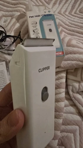 Customer review photo for Cordless Pet Grooming Clippers