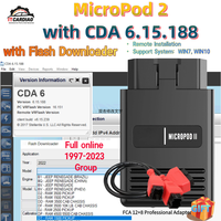 MicroPod 2 with CDA 6.15.188 Engineering with Flash Downloader for DODGE,CHRYSLER and JEEP Programming GIFT 12+8 Adapter