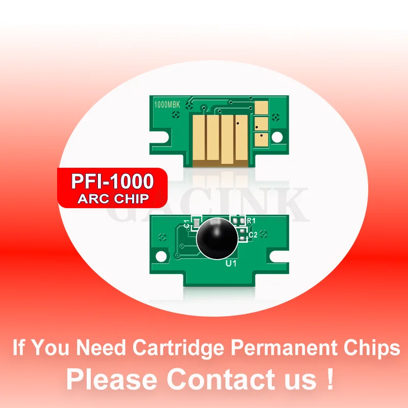 PFI-1000 PFI 1000 PFI1000 Compatible Ink Cartridge With Pigment Ink For Canon imagePROGRAF PRO-1000 PRO1000 Printer 12Colors/Set