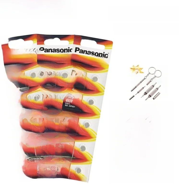 2-50 szt. Bateria do zegarka Panasonic SR616SW 321 1.55V Bateria guzikowa do zegarka SR616SW — zdjęcie produktu 6