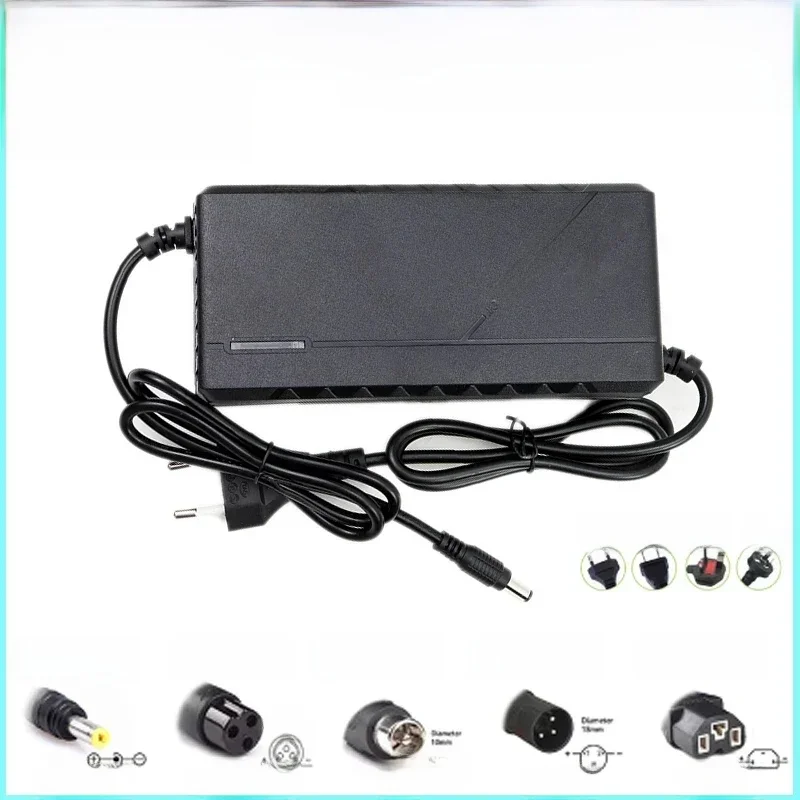 42V 48V 52V 60V 72V 2A 3A 5A Oplader voor 13S 14S 16S 20S Li-ion Batterij Intelligente Snelle Oplader EU/US/UK/AU - afbeelding 2
