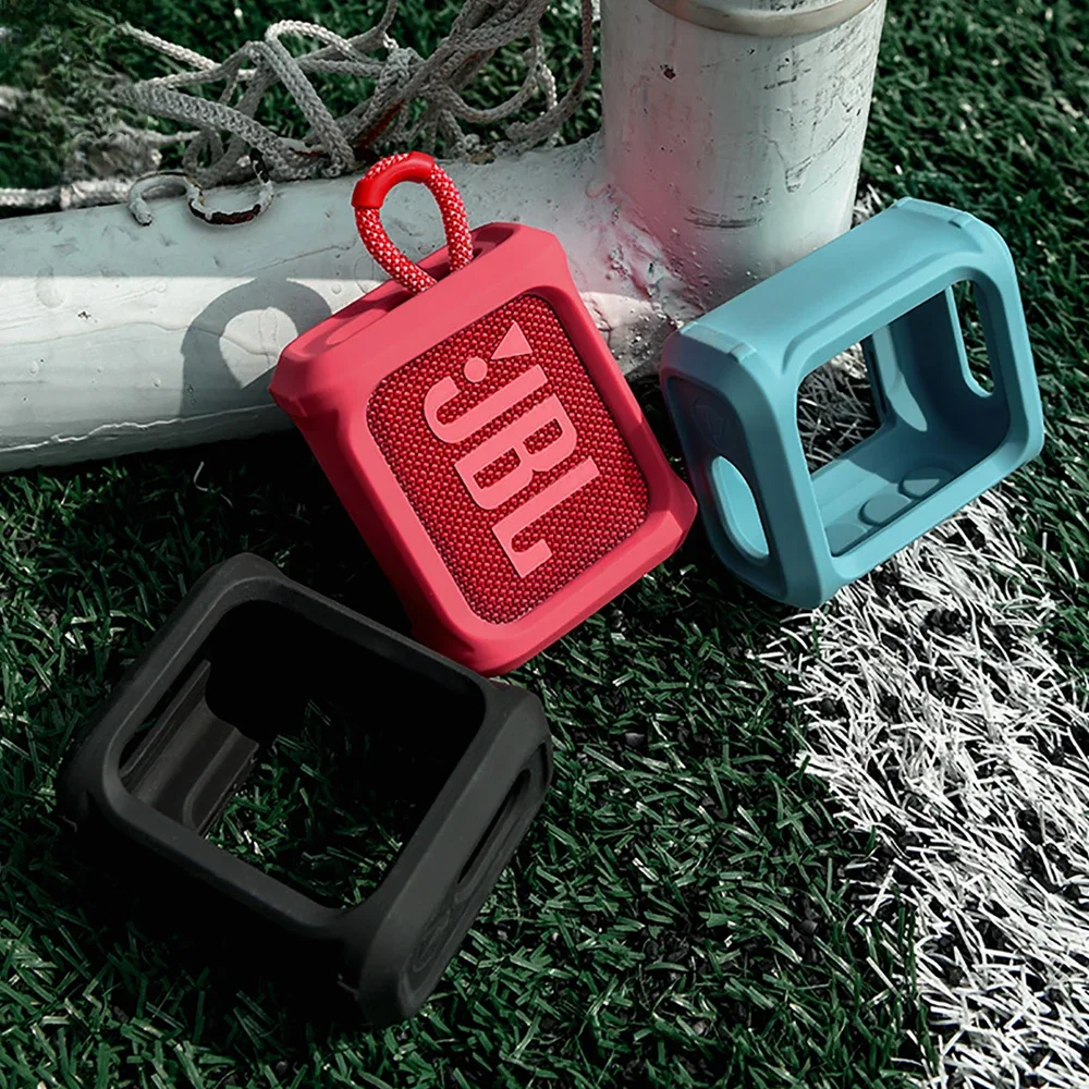 AliExpress WYMECT Portable Bicycle Speaker Protection Bracket for JBL GO3 Protect Case Strap Bracket GO 3 Speaker Storage Shell Outdoor Stand