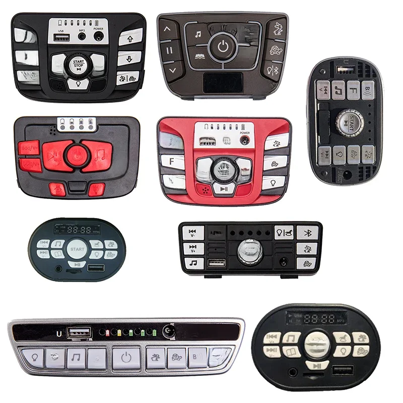 Alimentation électrique pour voiture électrique pour enfants, interrupteur de commande central S2588,S9088,S303,S306,NEL903, moniteur d'alimentation de musique Bluetooth multifonction