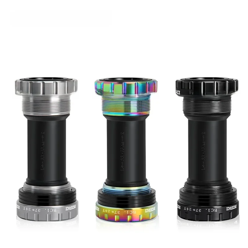 AliExpress riderace RIDERACE Bicycle Bottom Bracket Sealed Bearing 24MM BB SET BC1.37-24T BB51 BB52 68-73 mm Thread for Mountain Bike Center Shaft