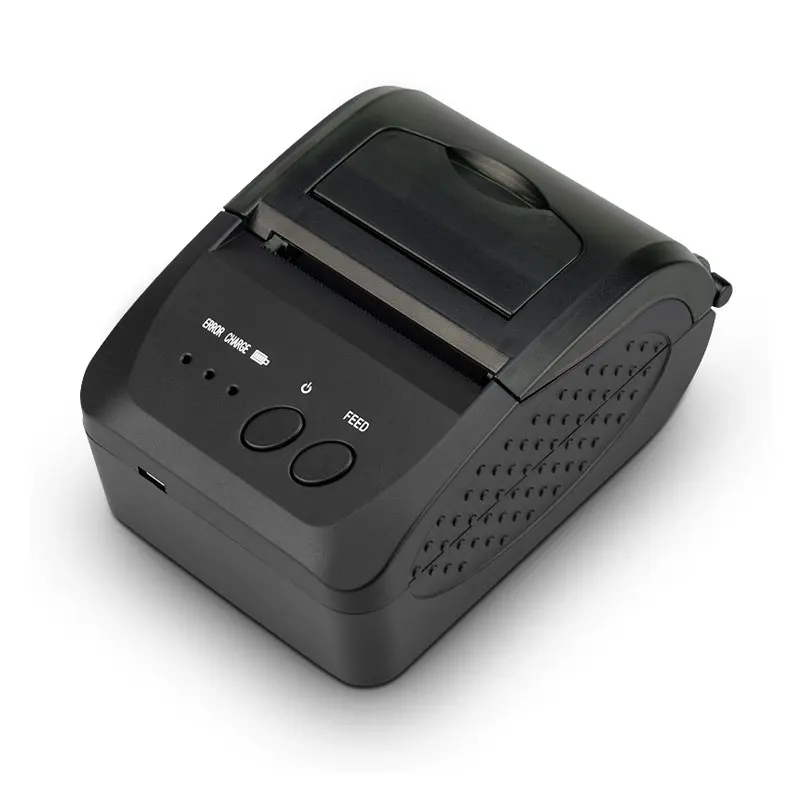 NETUM Imprimante de reçus thermique Bluetooth 58mm pour Android IOS Windows et 5890K Port USB Imprimante de reçus POS NT-1809DD portable