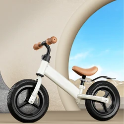 Lightweight Children's Balance Bike with 360° Rotating Handlebars, Anti-Slip Tires Bicycle for Children, Pedal-Free Baby Walker