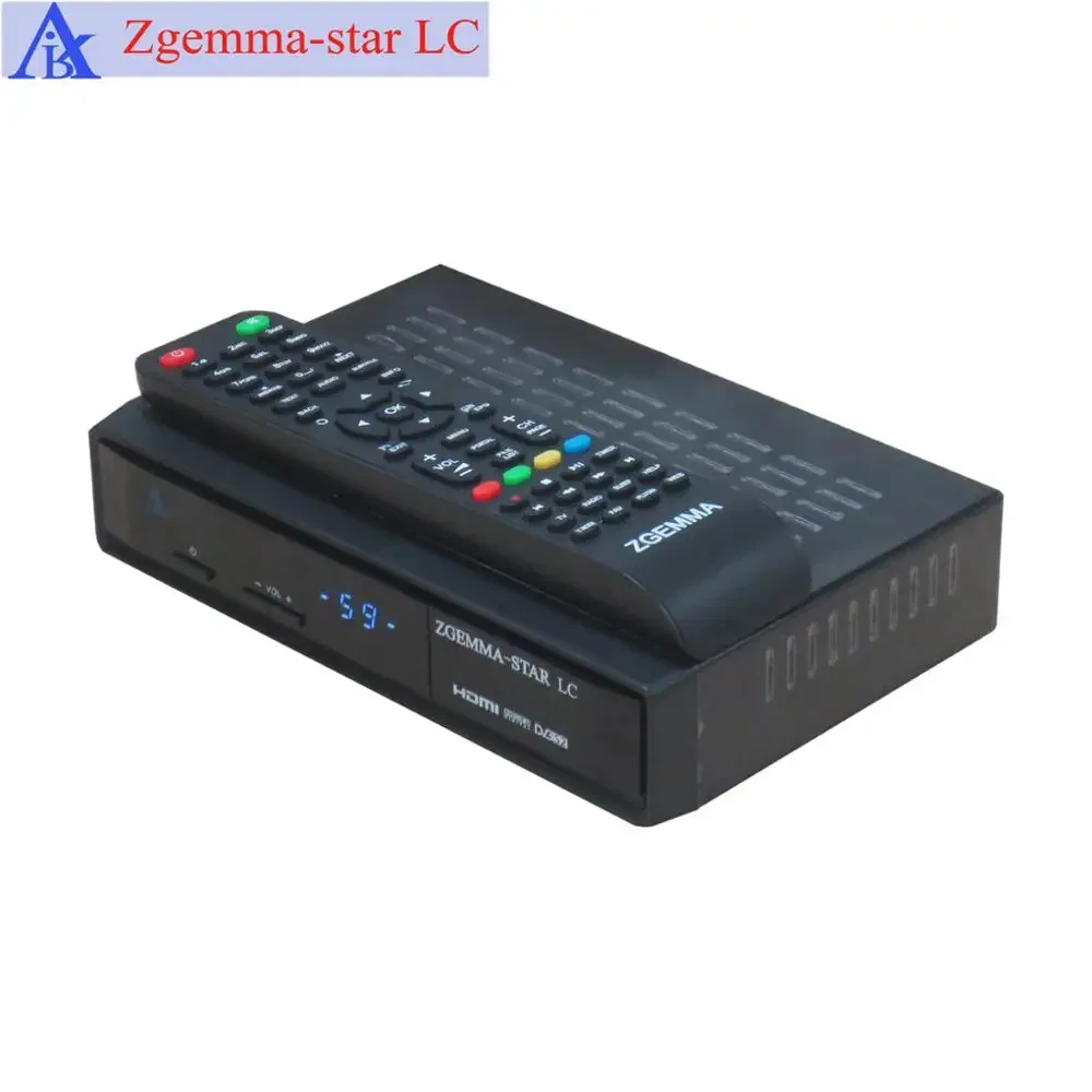 ZGEMMA STAR LC 1080p Linux OS tv muslimb DVB-C + IPTV blockchain muslimca HDMI + AV