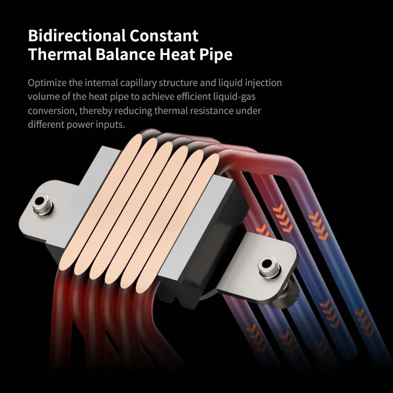 UPSIREN Walrus Whisper 120 مشعاع تبريد الهواء لهيكل العرض الرقمي، 6 أنابيب حرارية، يدعم LGA1851/1700/115X/1200/AM5/AM4