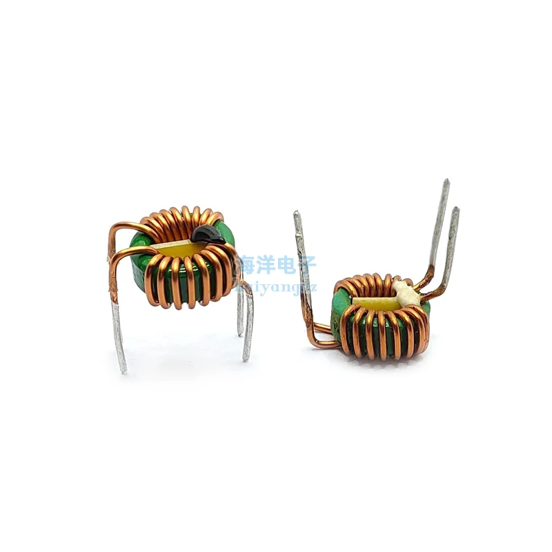 Horizontal 14*9*5 300uH*1.0 wire / 800uH*0.8 wire ring common mode inductor