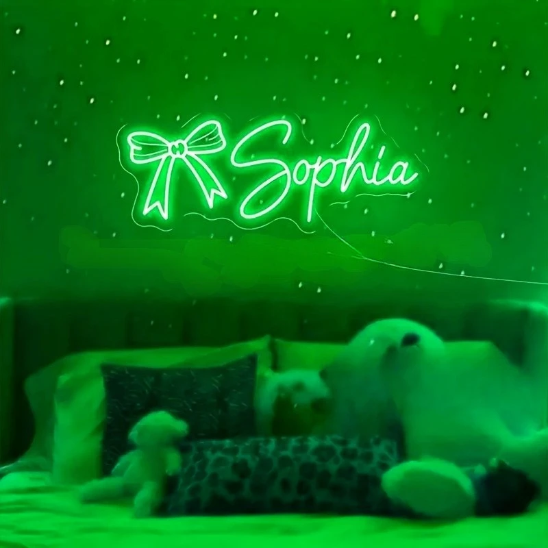 Custom LED Neon Art Signs, Door/Wall Hanging Decor for Rooms/Party/Wedding/Birthday/Anniversary/Holiday, Rooms Decor, Home Decor view 4