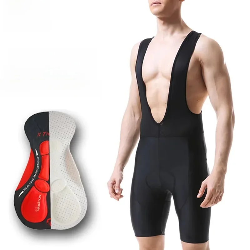 AliExpress X-TIGER X-Tiger Whole Black 5D Silicone Coolmax Pad Cycling Shorts Road Bike Bib Short Anti-skid 100% Lycra Cycling Bicycle Shorts