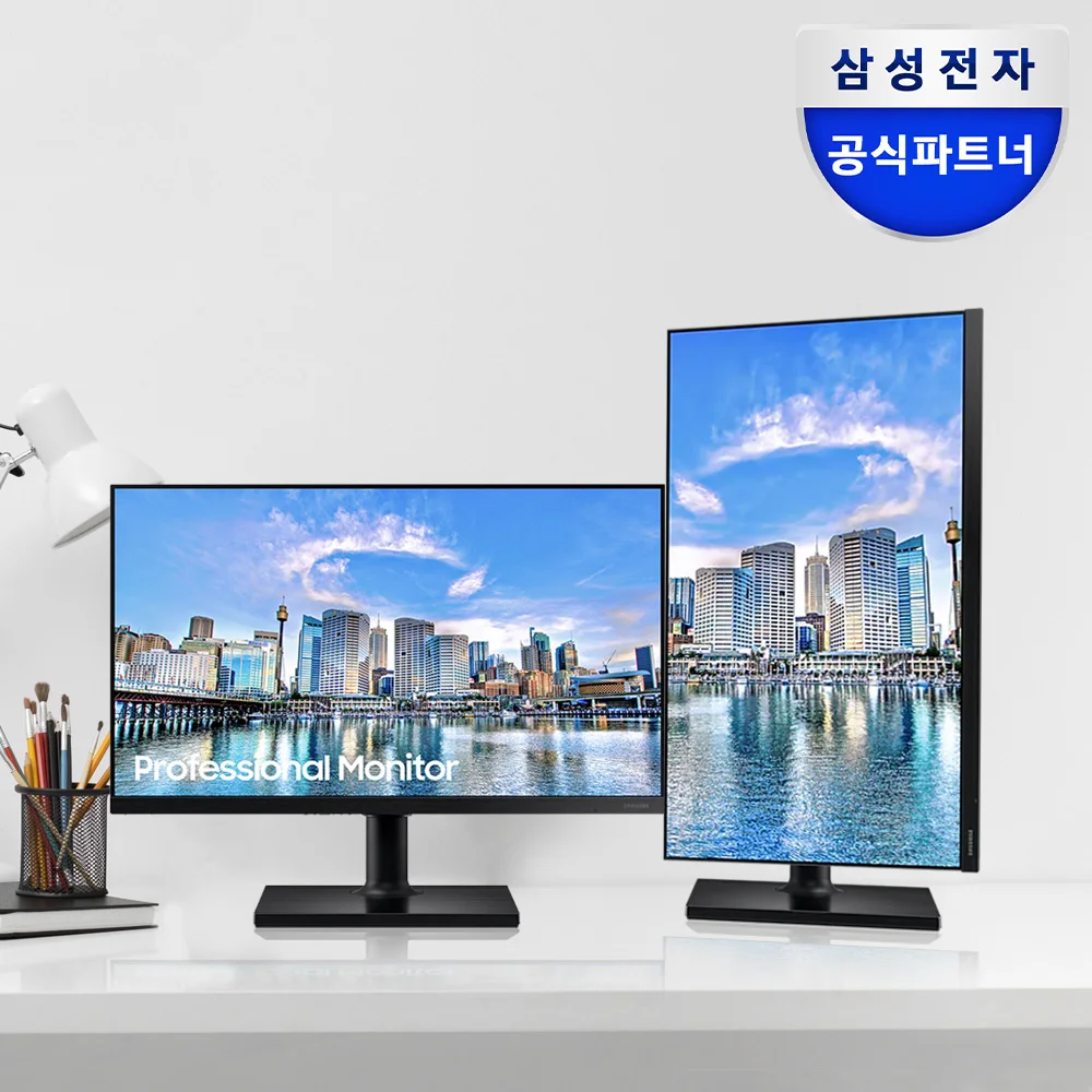 Samsung Electronics Piot Monitor F22T450 54.6cm IPS Panel Piot Webtoon Sero Cam Office/Home Monitor