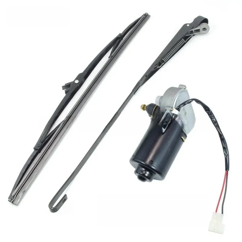 AliExpress NONE 12V 48V 60V Wiper Blades Electric Boneless Wiper Motor Electric Wiper Motor With/Without Switch Electric-Bike Tricycle Wiper ﻿