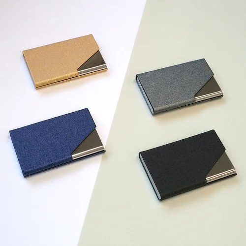 초박형 가죽 신용카드 홀더, 슬림 지갑, 소형 동전 지갑, 은행 ID 카드 케이스, 패키지 파우치 카드 커버, 남녀공용 