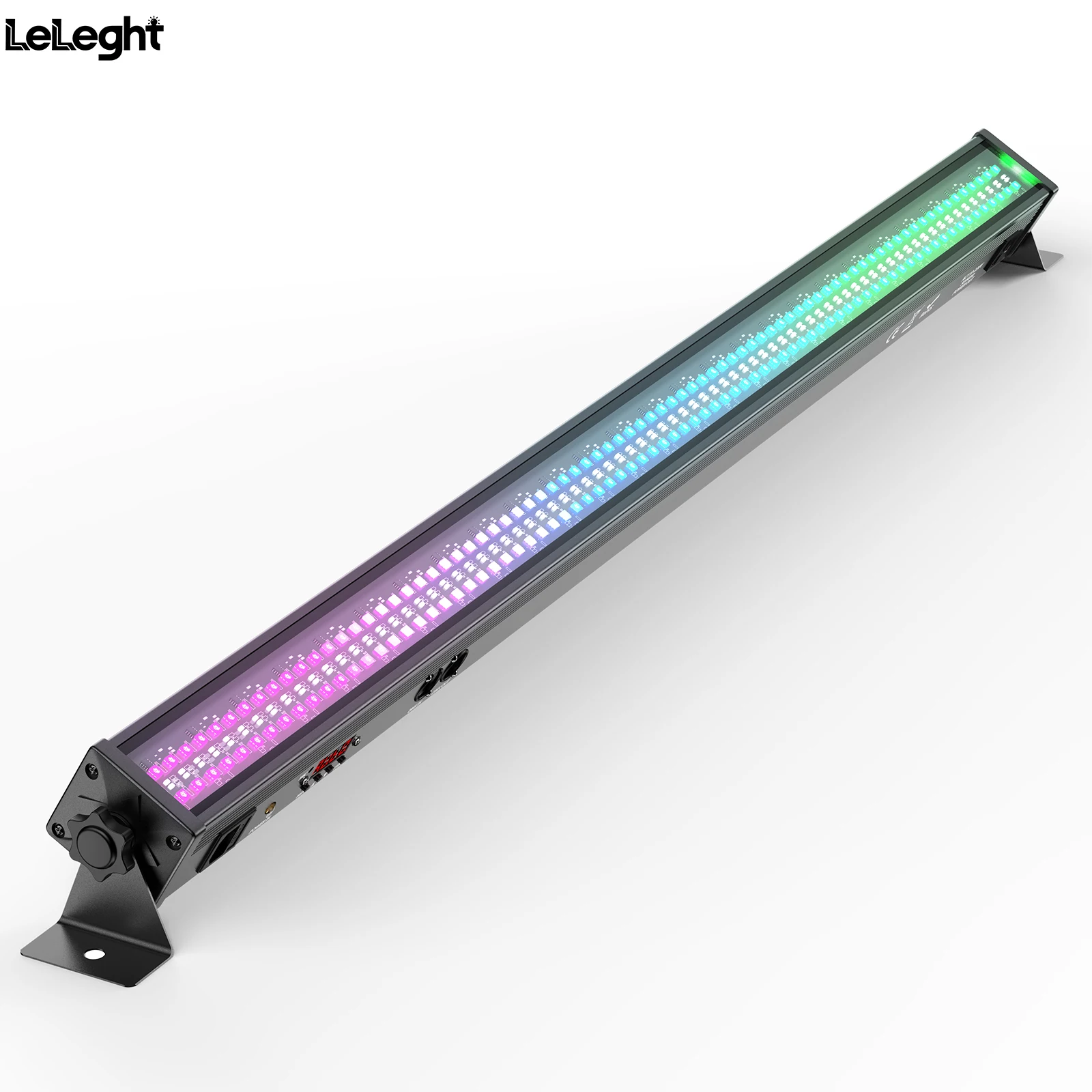 LeLeght 120W 336PCS 5050 SMD RGB 24PCS LEDs Wall Washer Light Stage Effect Lighting DMX512 Sound Mode for Pub Concert Party