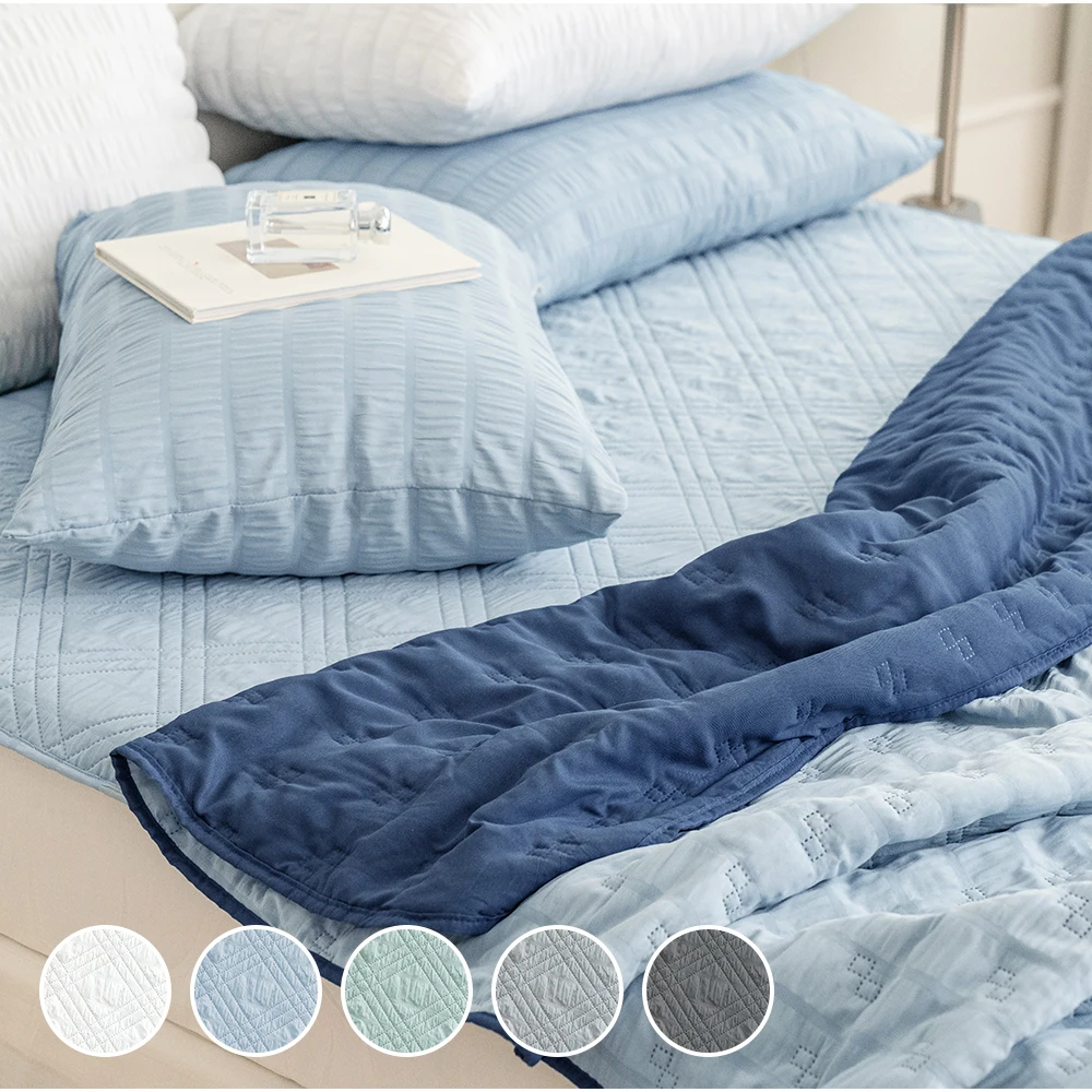 ★ خصم خاص لموسم الصيف ★ وسادة سرير مبطنة خفيفة من Thezari Grande S/Ss، Q (5 ألوان) #4