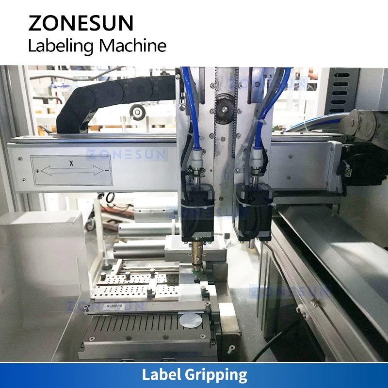 Zonesun ZS-STB1 Automatic Flat Surface Labeling Machine Vision Inspection Labeling Machine CCD Visual Inspection Labeler
