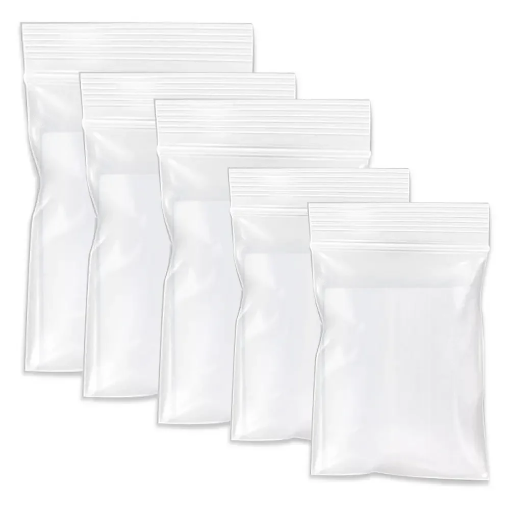 23-formaat 0,2 mm dikte doorzichtige plastic ritssluitingszak Mini herbruikbare ritssluitingszak voor thuisproductie Moeropslag Verpakkingszakjes - afbeelding 2