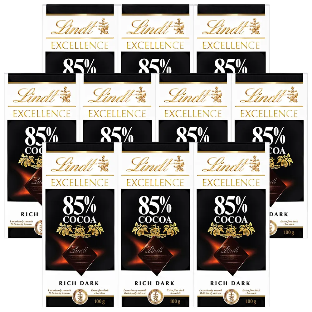 Nongshim Lint Excellence dark 85% 100g Chocolate 10 pieces