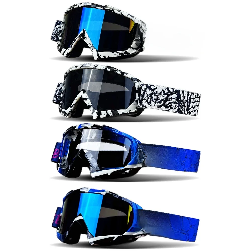AliExpress NONE Newest Motorcycle Glasses Motocross Goggles Helmet MX Moto Dirt Bike ATV Ski Outdoor Sports Glass Scooter Googles Mask Cycling