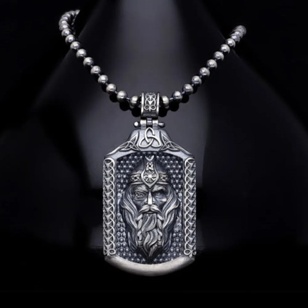 

Greek Warrior God 925 Silver Necklace with Power Pendant and Chain - Handmade Jewelry Gift for Him and Her