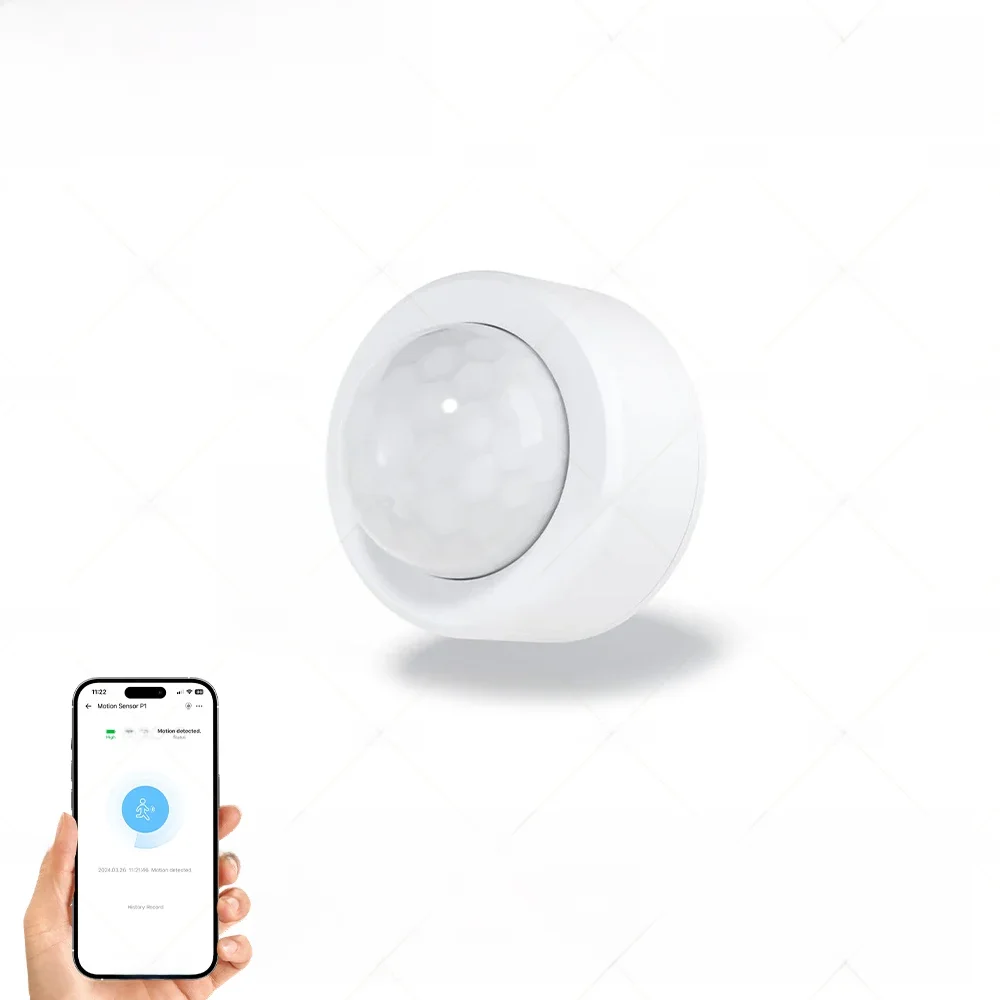Zigbee Mini czujnik ruchu PIR ruch człowieka detektor podczerwieni Alarm bezpieczeństwa praca z Alexa Google Home Zigbee2MQTT potrzebujesz bramy — zdjęcie 2