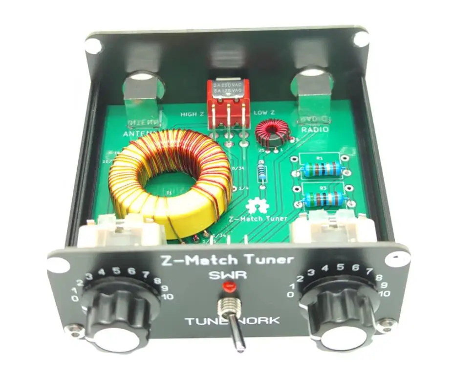 QRP Z-match Manual Antenna Tuner 3-28 MHz