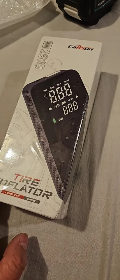VanVolt AirGo™ Cordless Digital Tyre Inflator - Portable 150 PSI Air Pump photo review