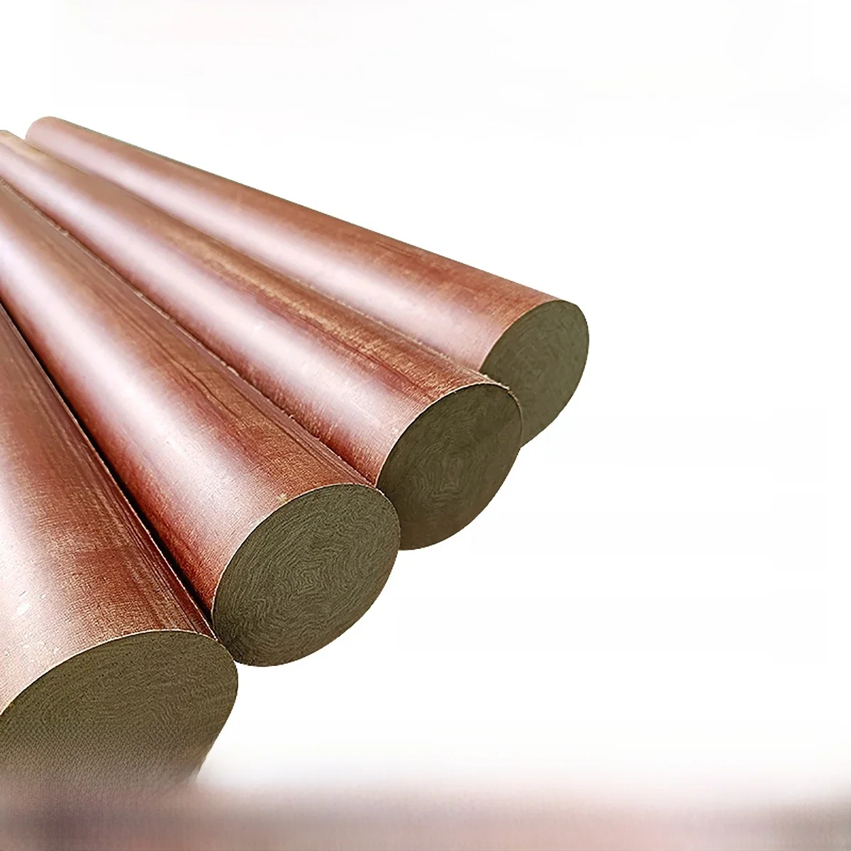 Barre isolante en bakélite, 8-50mm de diamètre, 1 pièce, stratifié phénolique, haute température, degré électrique, bois, longueur 500mm