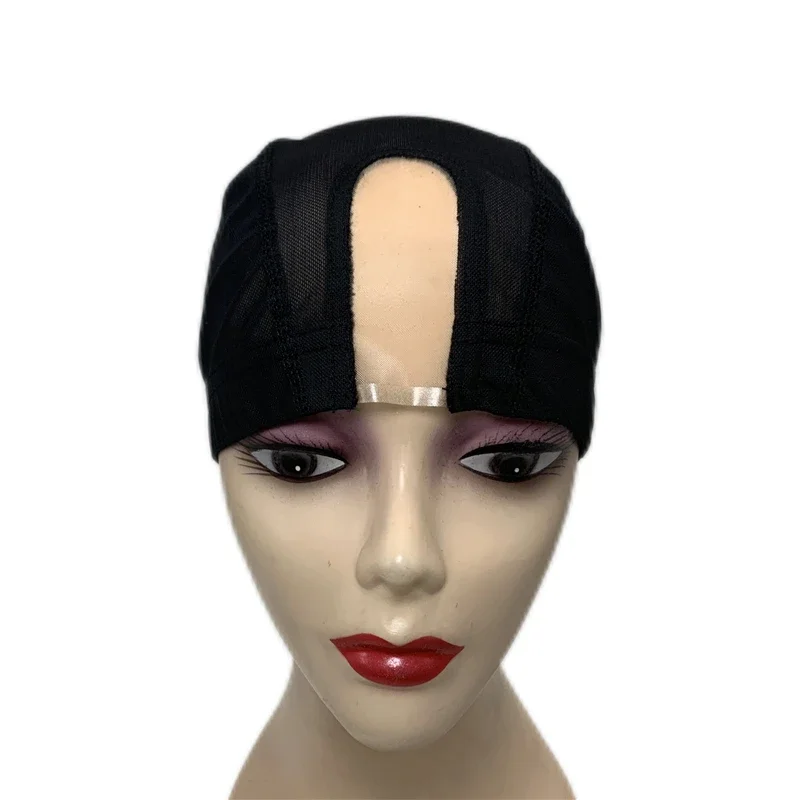 U część MONO Spandex Mesh Dome Wig Cap For Making wig Elastic Dome Mesh Cap small otwory Czapki kopułkowe dla mężczyzn kobiet — zdjęcie 2