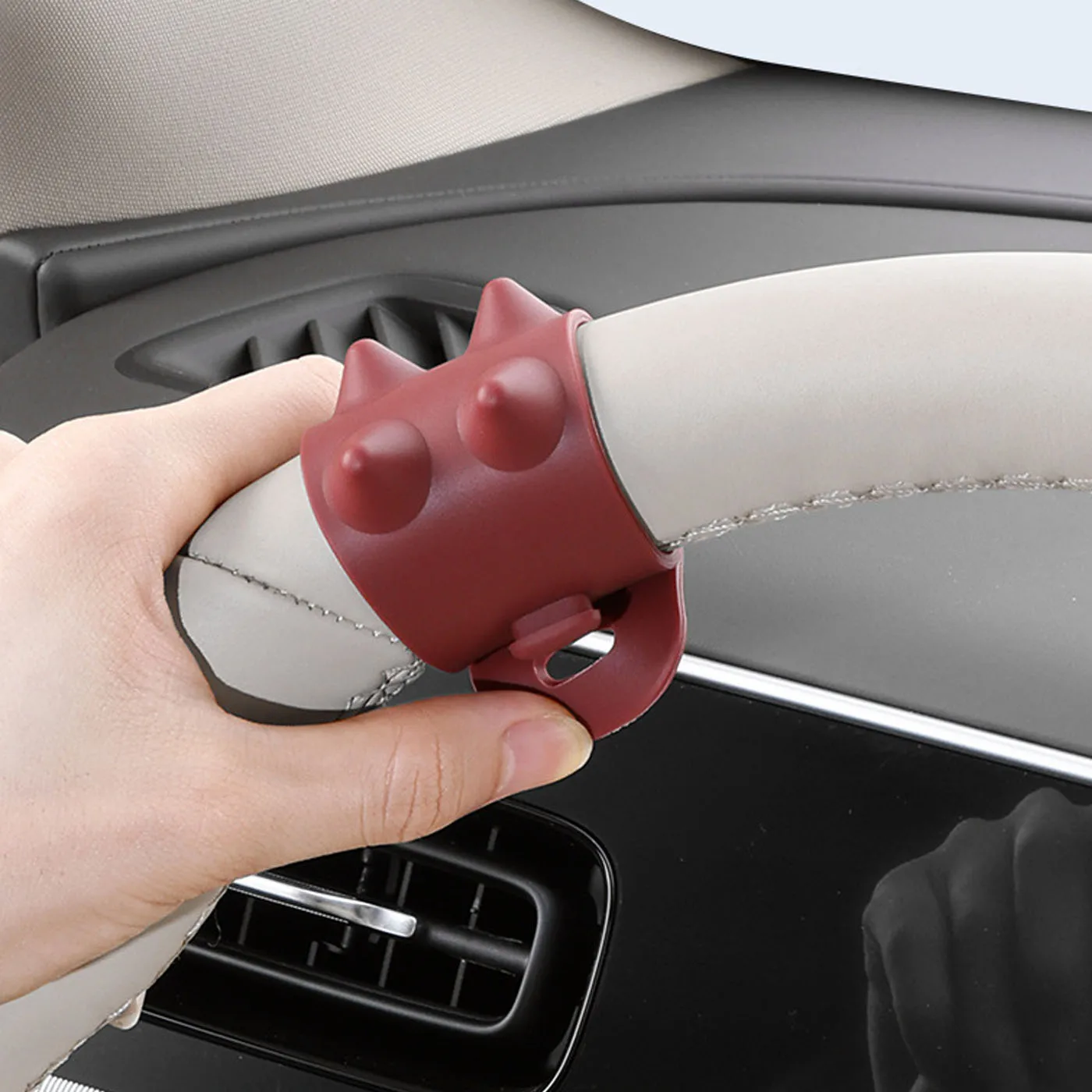 Silicone Steering Wheel Grip Cover Anti Slip Massage Steering Wheel Protector Soft Universal Car Steering Wheel Accessory
